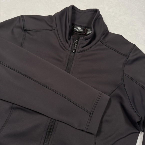 Outdoor Research Jackets & Blazers - Outdoor‎ Research Jacket Womens Large Black Softshell Full Zip Fleece Lined